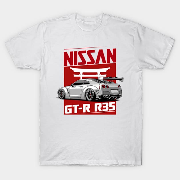 Nissan GTR R35, GT-R T-Shirt by T-JD